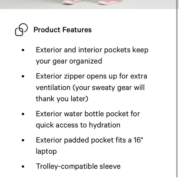 🔥Lululemon Pack it Up Backpack 21L Black - Picture 6 of 8